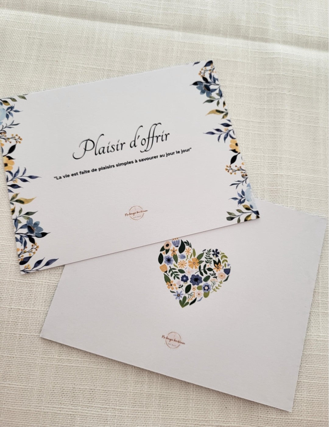 carte plaisir d'offrir