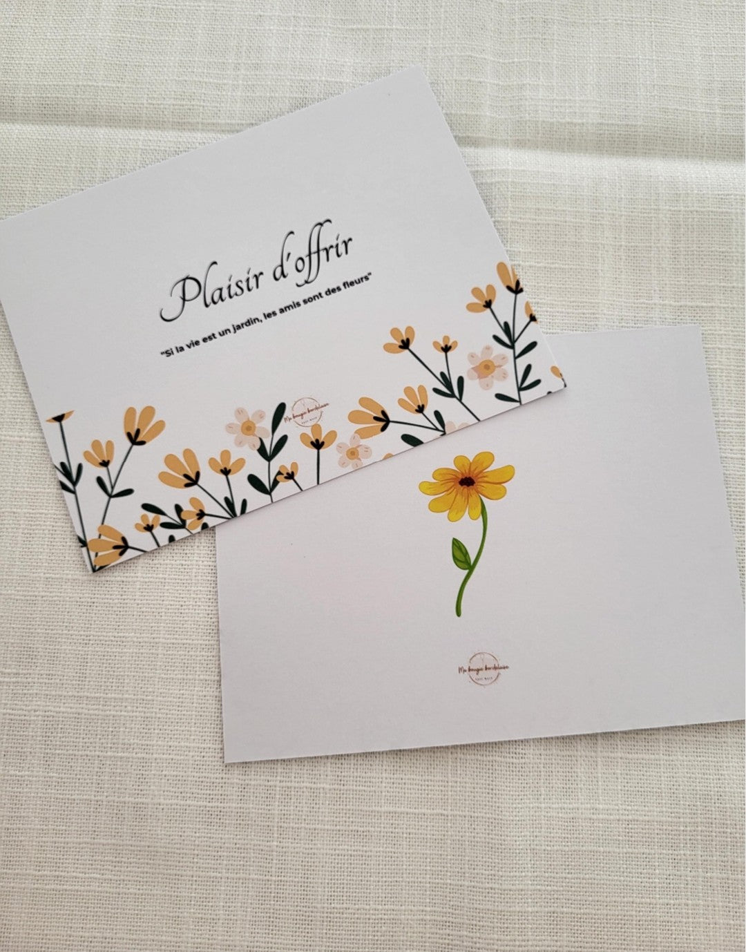 carte plaisir d'offrir
