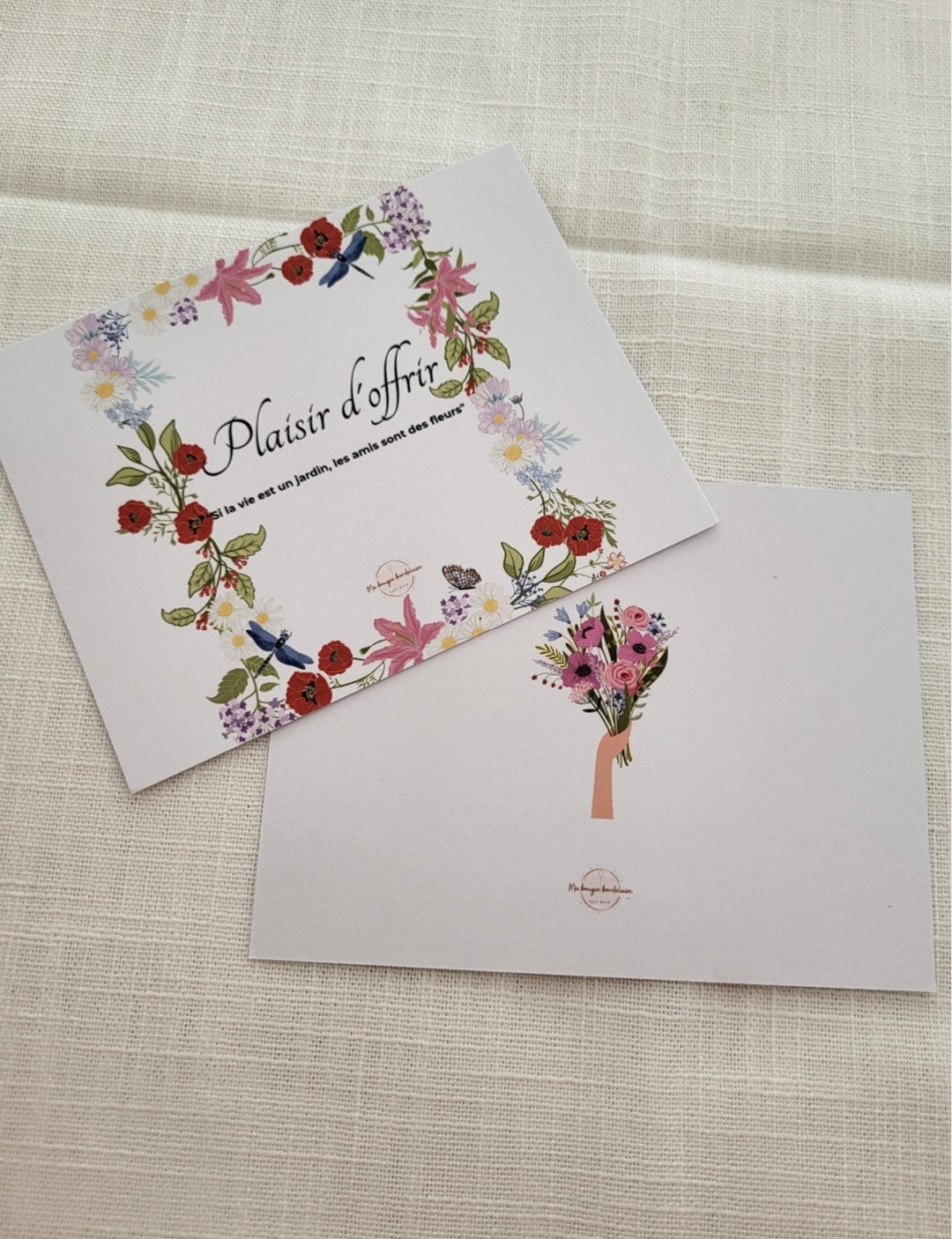 carte plaisir d'offrir