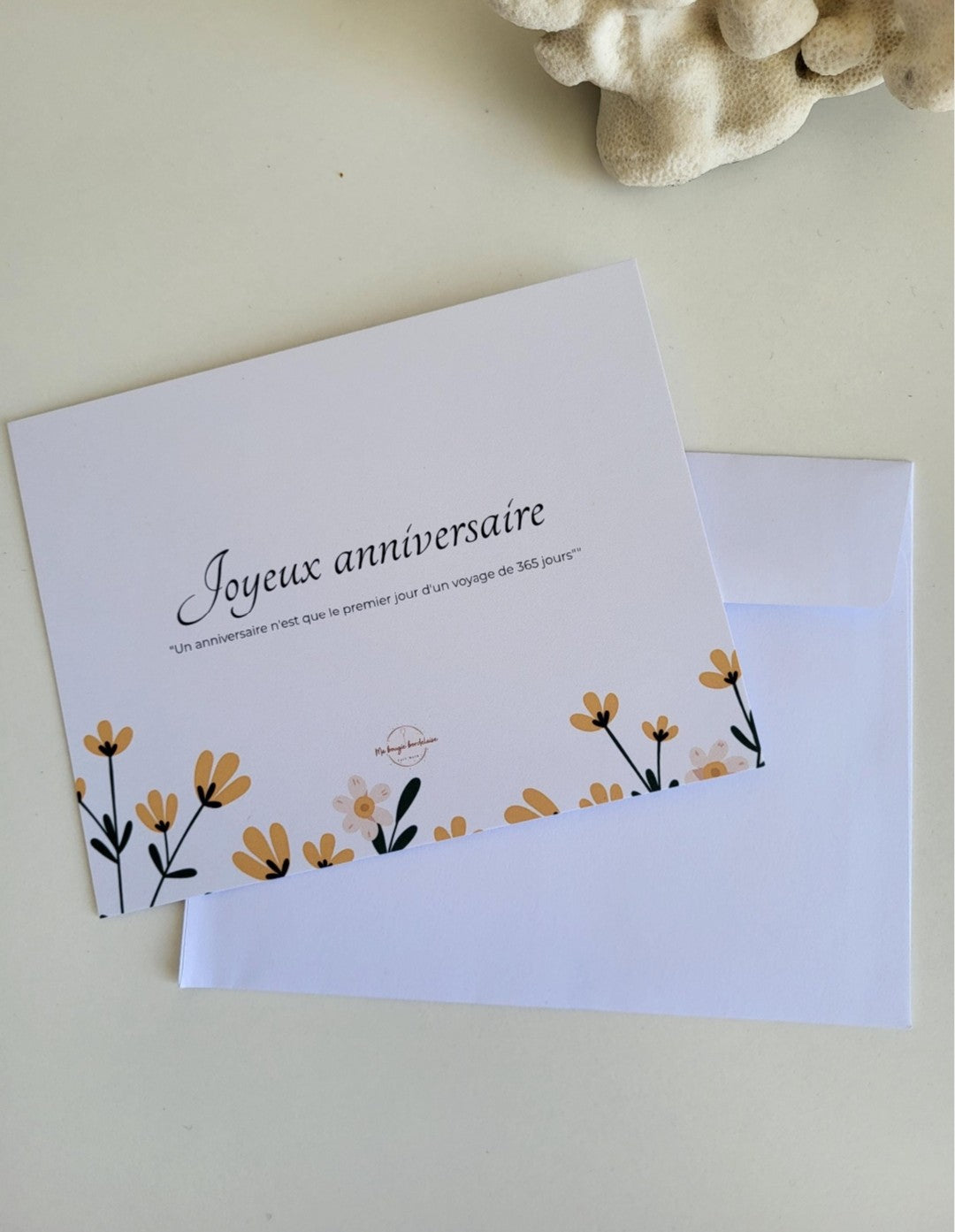 carte joyeux anniversaire