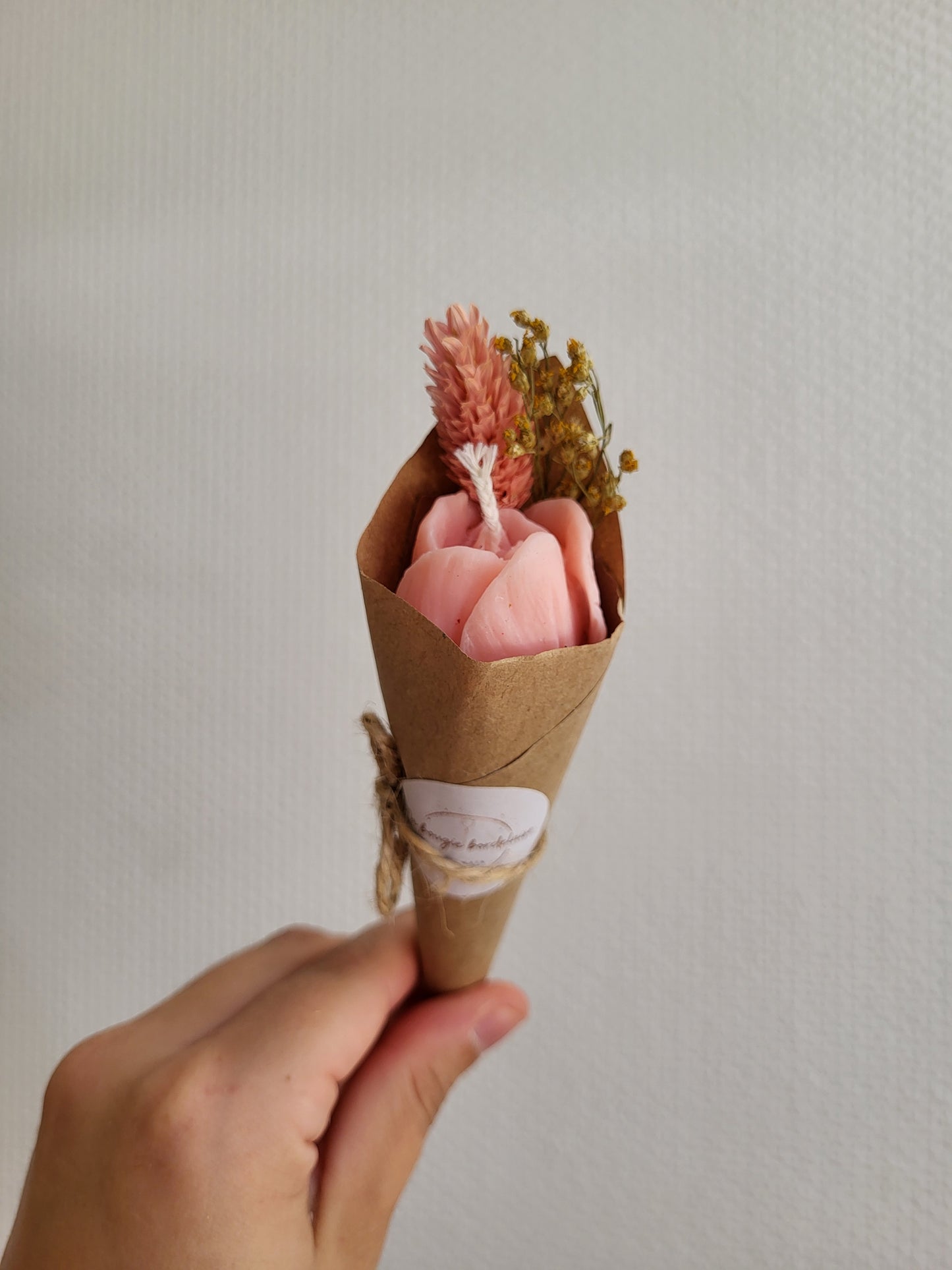 Bougie fleur individuelle