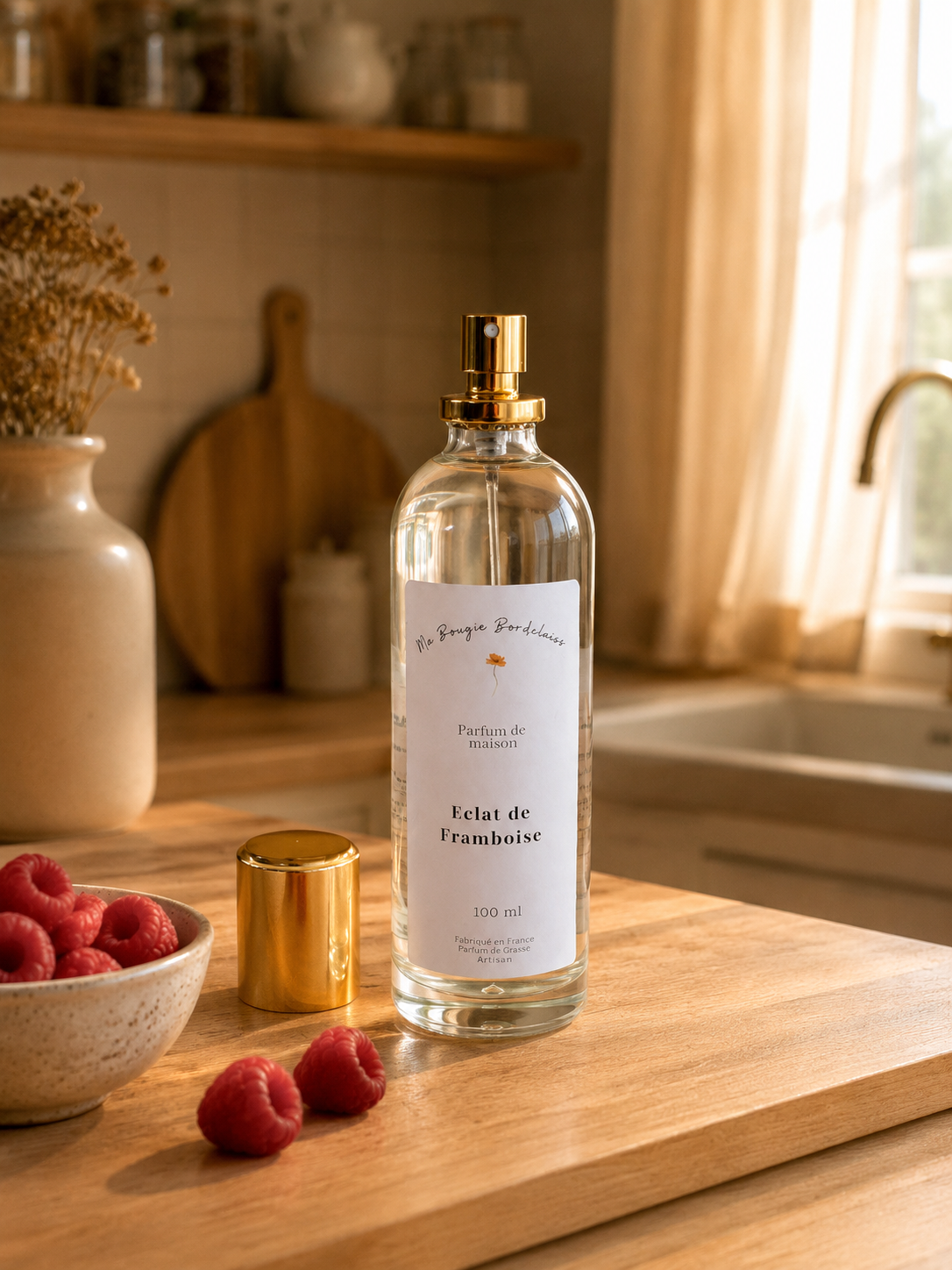 Parfum d'ambiance 100ml - Éclat de Framboise
