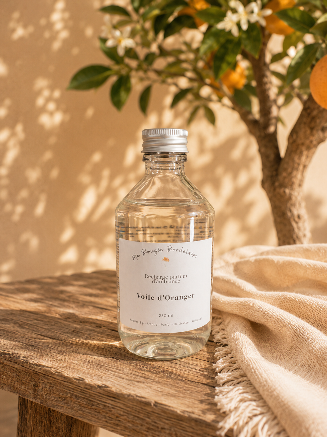 Recharge diffuseur d'ambiance Voile d'oranger- 250ml