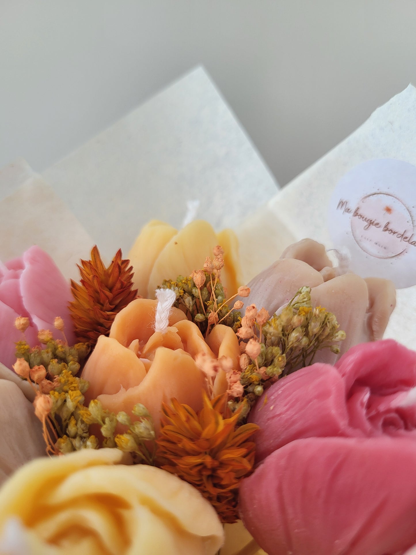 Bouquet de 7 tulipes - taille S (multicolore)