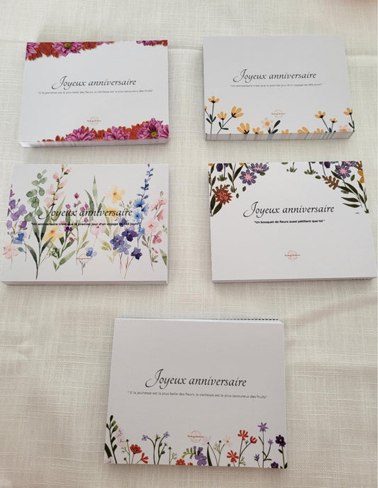 carte joyeux anniversaire