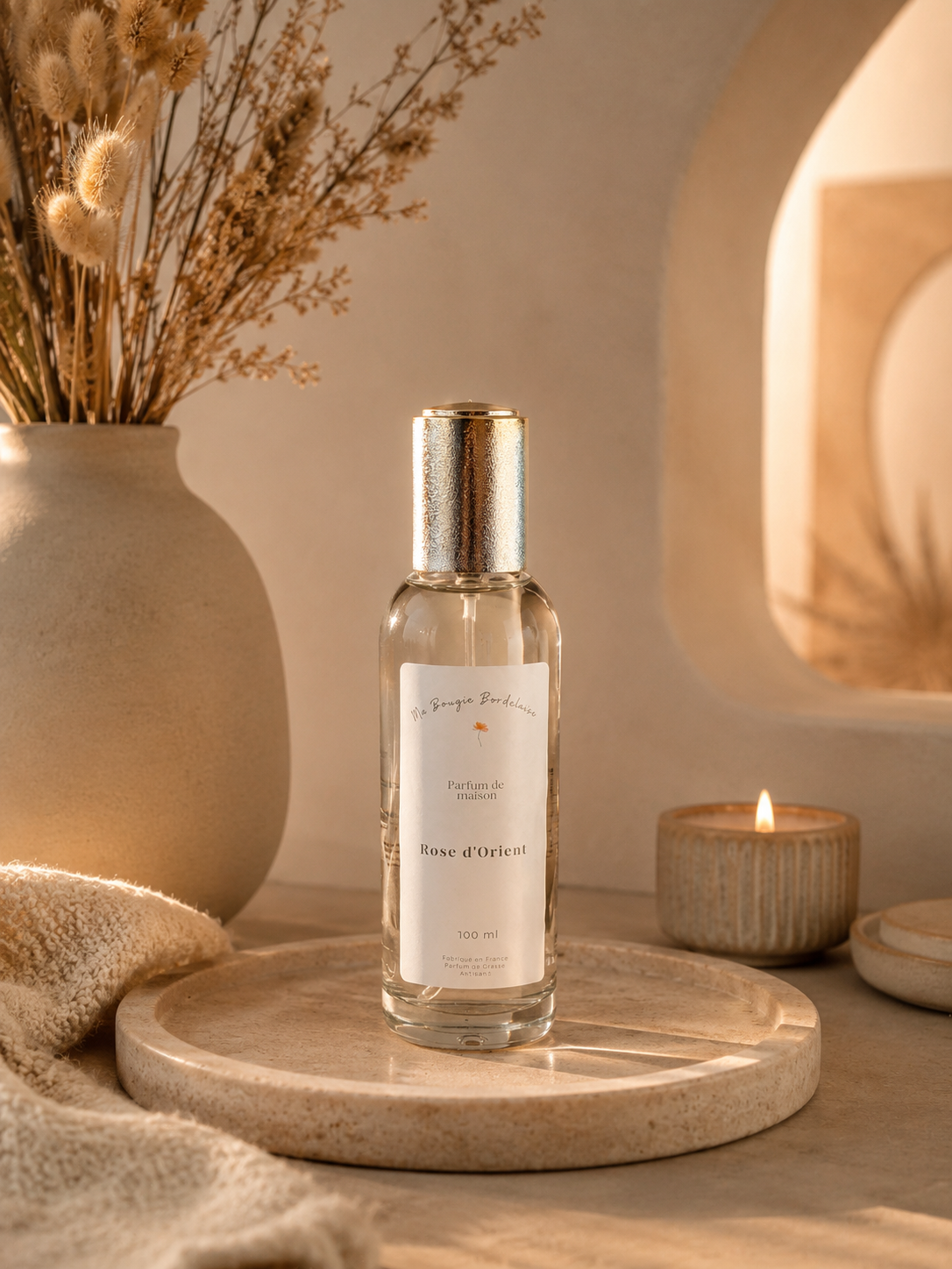 Parfum d'ambiance 100ml - Rose d'orient