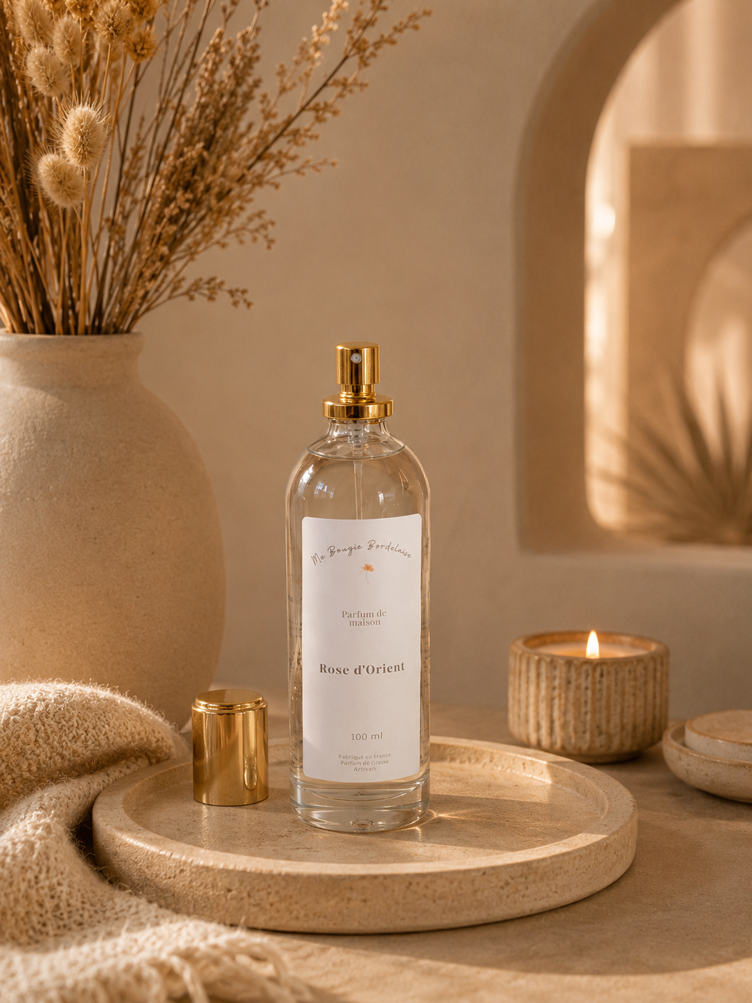 Parfum d'ambiance 100ml - Rose d'orient