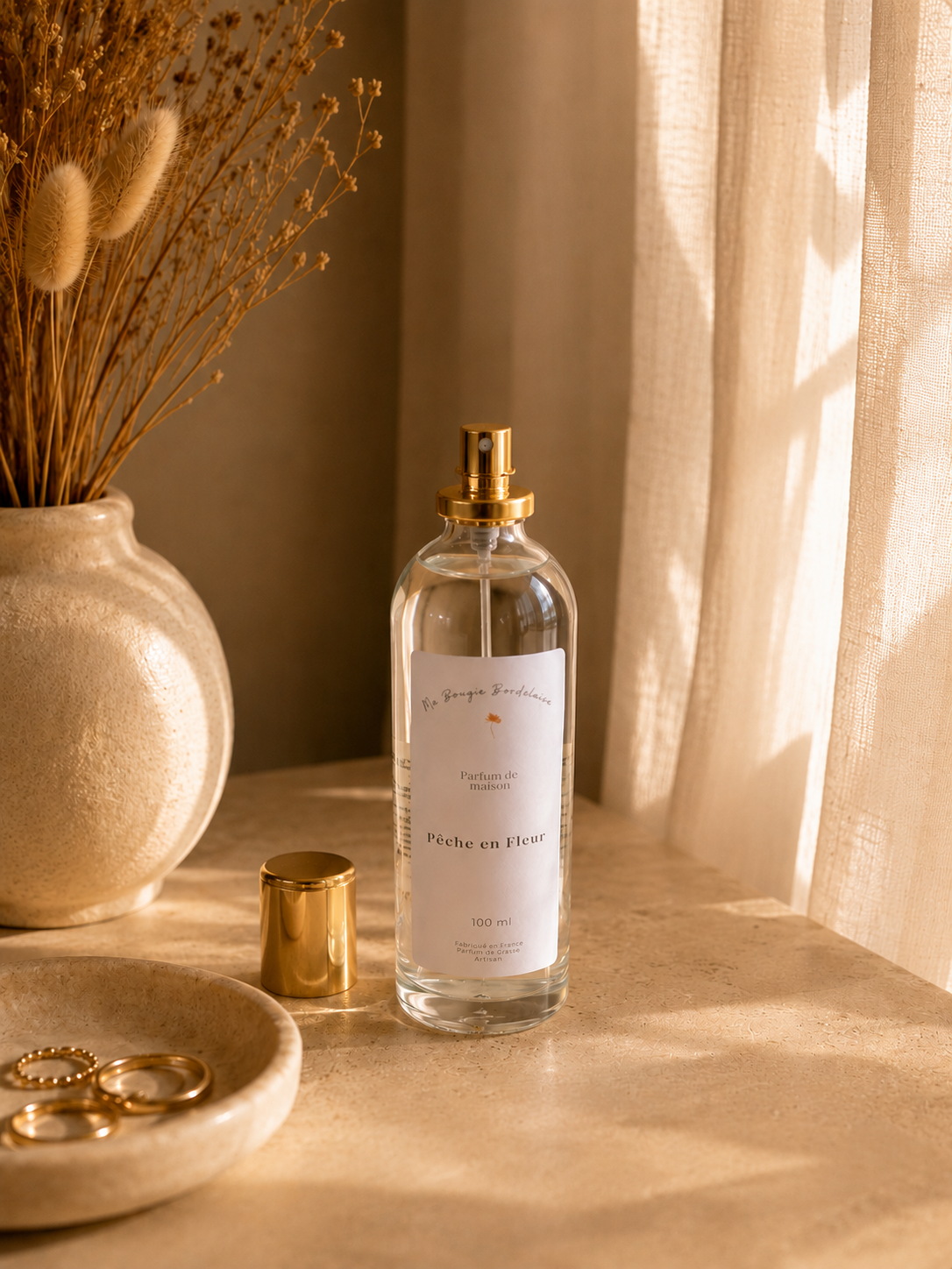 Parfum d'ambiance 100ml - Pêche en fleur