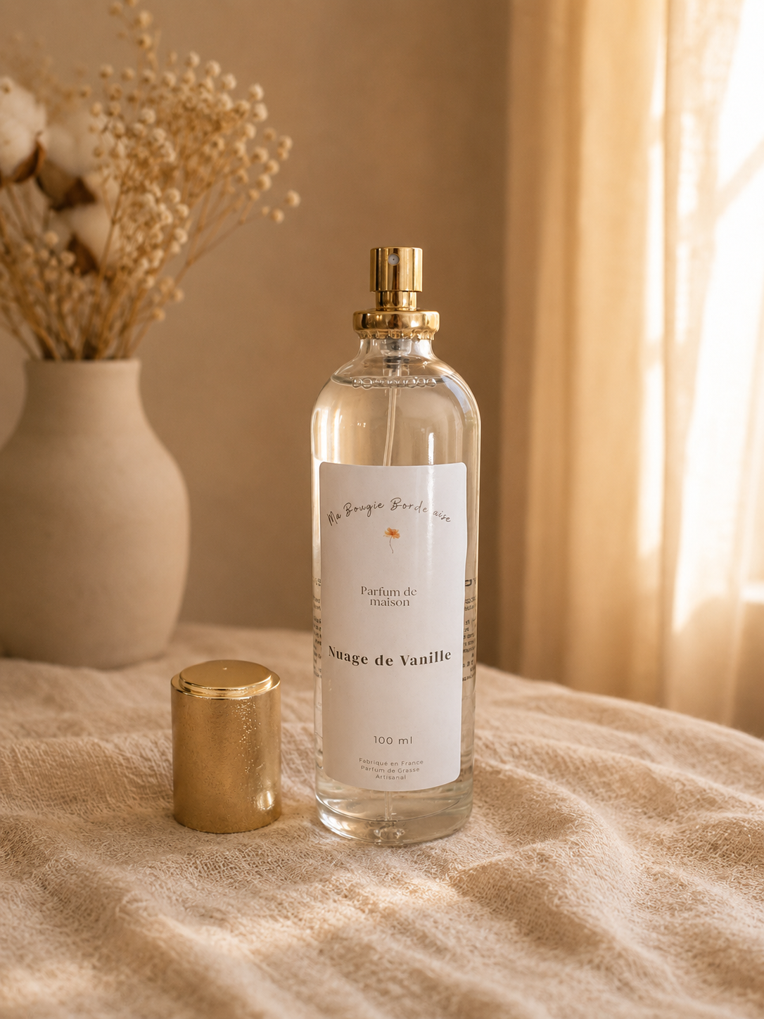 Parfum d'ambiance 100ml - Nuage de vanille