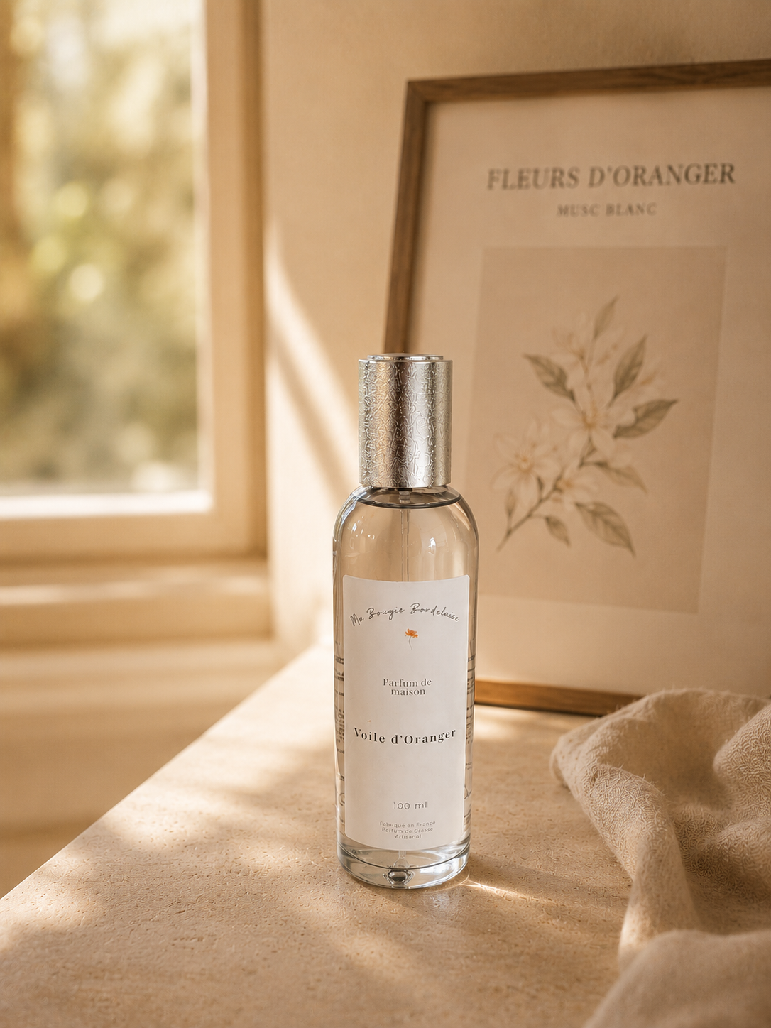 Parfum d'ambiance 100ml - Voile d'oranger