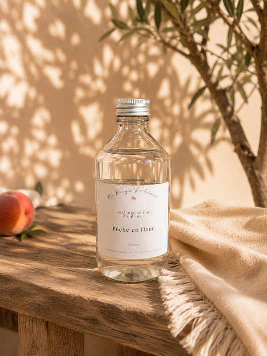 Recharge diffuseur d'ambiance Pêche en fleur - 250ml