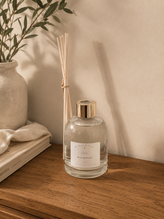 Diffuseur d'ambiance 250ml - Rose d'Orient