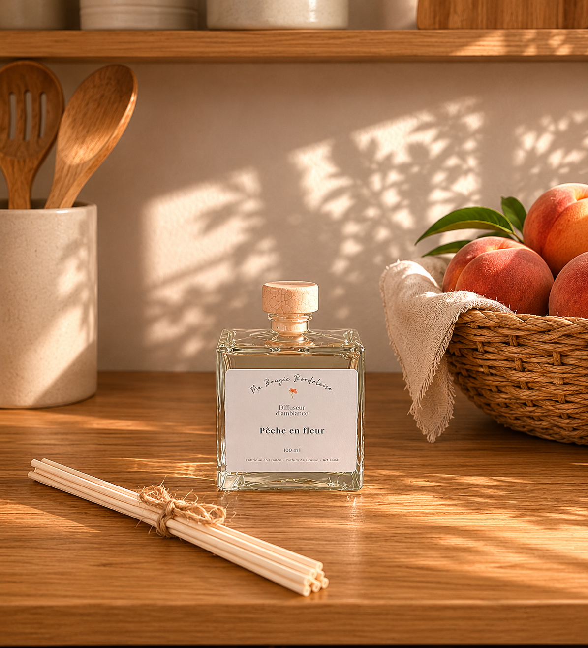 Diffuseur d'ambiance 100ml - Pêche en fleur