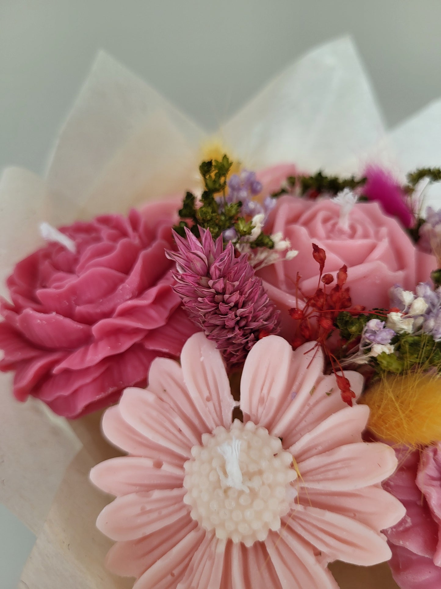 Bouquet de fleurs en bougies - Jour 6