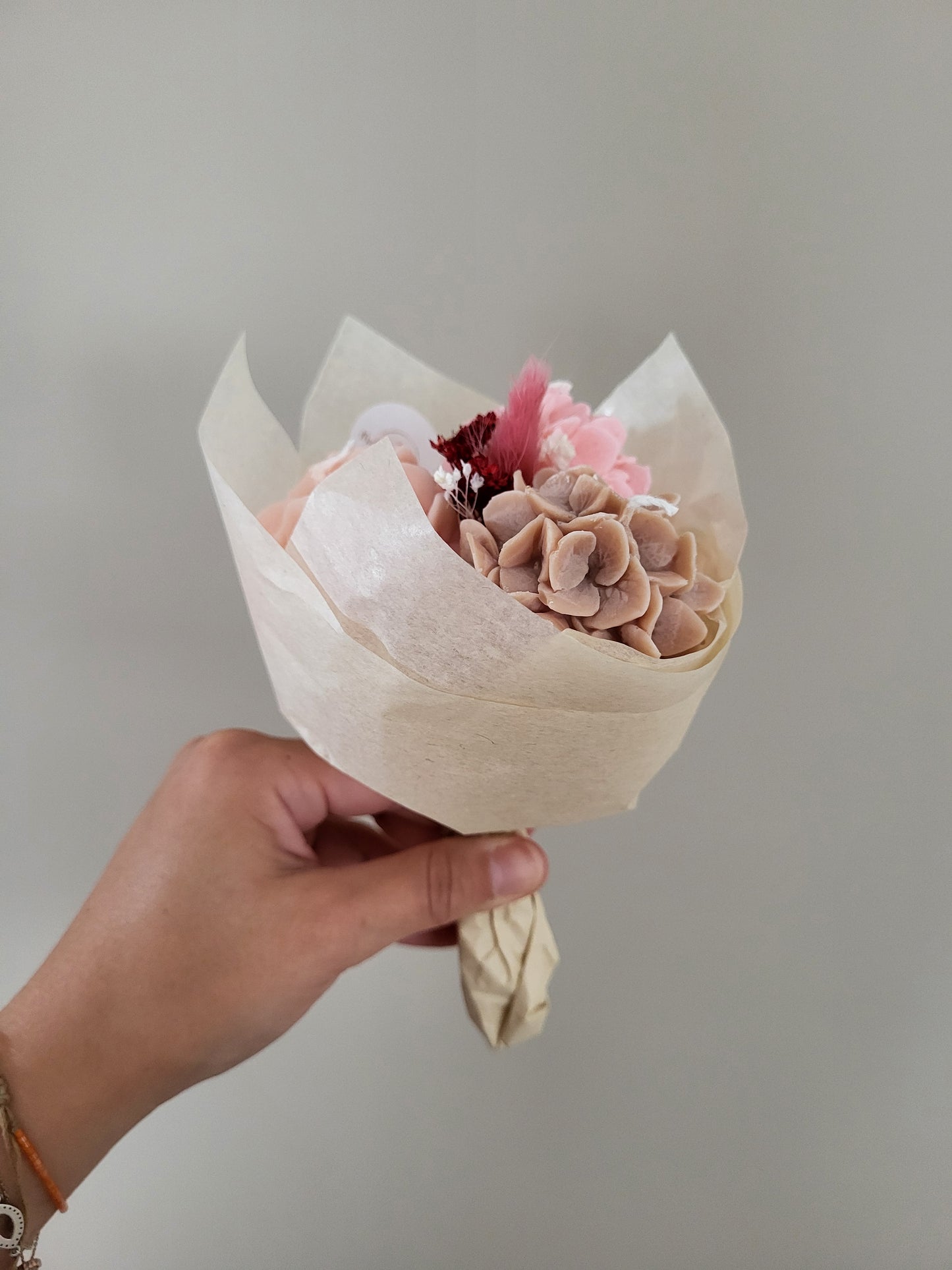 Bouquet de fleurs en bougies - Mardi