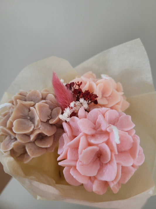 Bouquet de fleurs en bougies - Mardi