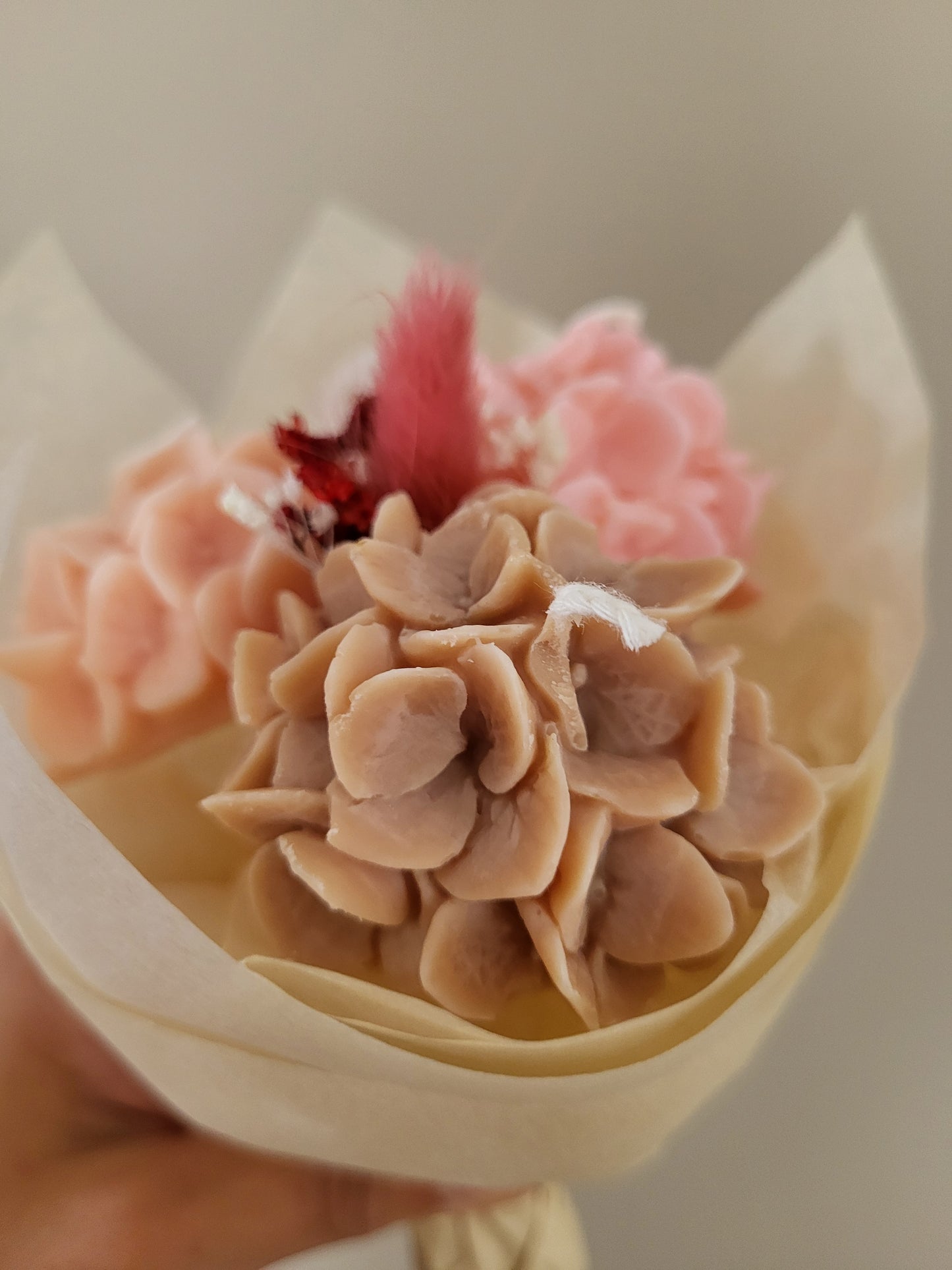 Bouquet de fleurs en bougies - Mardi