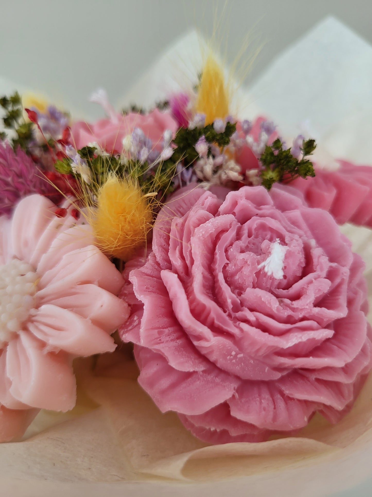 Bouquet de fleurs en bougies - Jour 6