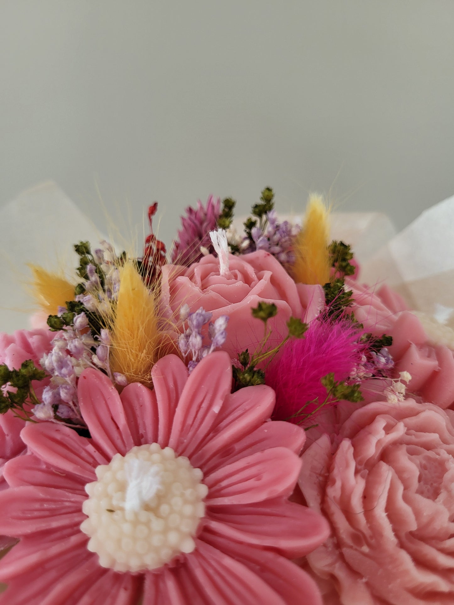 Bouquet de fleurs en bougies - Jour 6