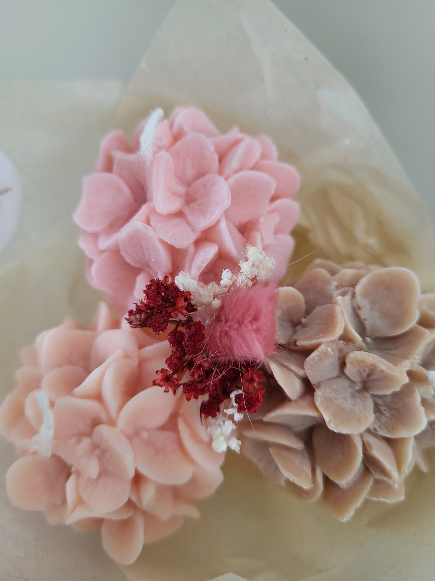 Bouquet de fleurs en bougies - Mardi